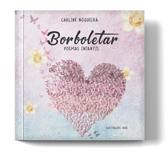 Livro Borboletar - Poemas Infantis - Carline Nogueira